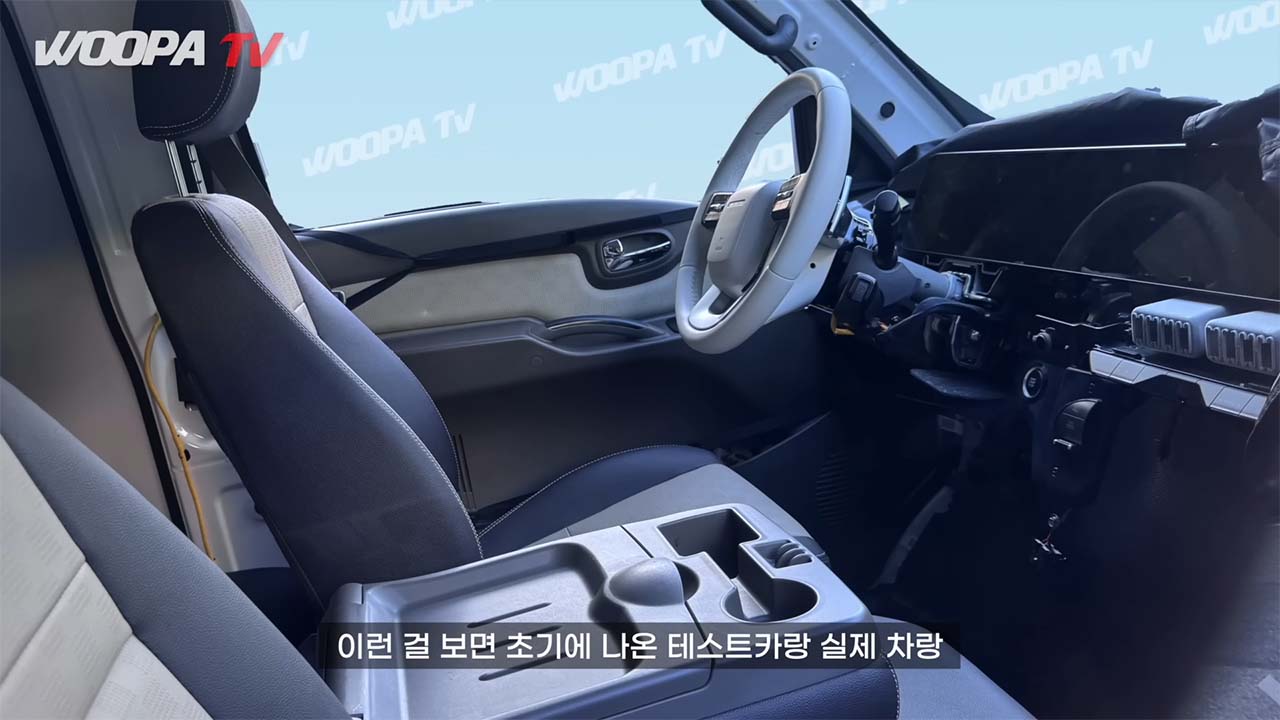 “기존 차주들은 눈물 나겠네” 현대차 포터 풀체인지, 실내까지 완전 포착